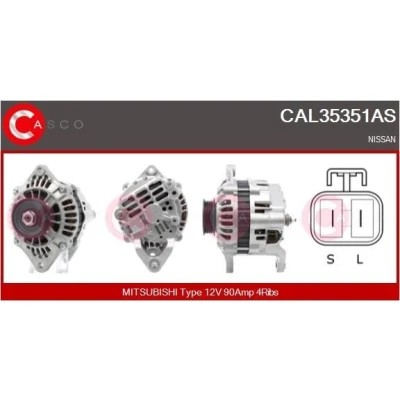 Imagen de CASCO CAL15503GS Alternador 12V 120A OPEL: Astra J Hatchback, Berlina, Sports Tourer