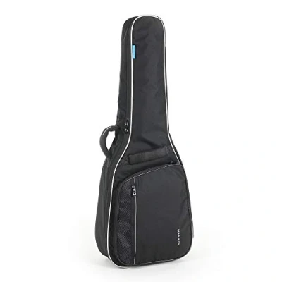 Imagen de GEWA Guitar Gig Bag Economy 12mm for Classical 1/2 negro (resistente al desgarro y agua, acolchado 12mm, lujosas correas de mochila, gran compartimento para accesorios) 212120