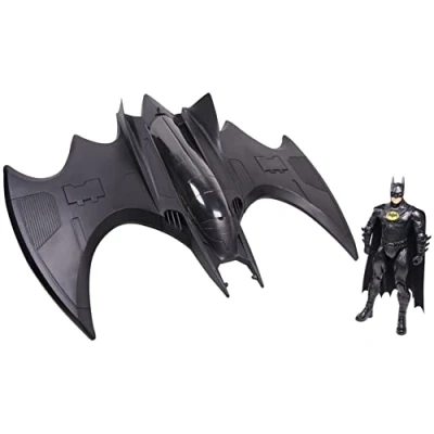 Imagen de DC Comics, figura de acción Batman 10 cm y The Flash Batwing Juguetes coleccionables la película para niños niñas a partir 3 años