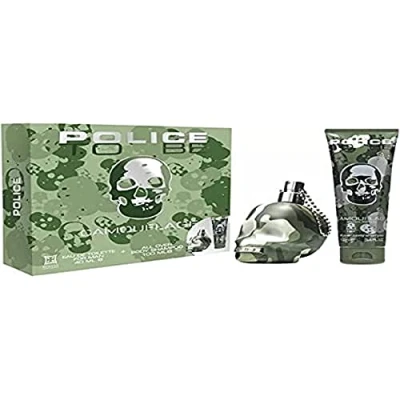 Imagen de Police to Be Camouflage Eau De Toilete 40ml Spray Champu Perfumado 100ml