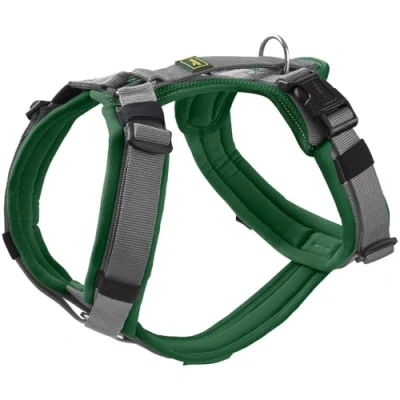 Imagen de HUNTER Maldon Up Arnés para Perro (Acolchado Suave y cómodo, Altamente Reflectante con 3M Scotchlite, Ajustable en 4 Posiciones, Mango Acolchado (a Partir de S M), Talla M