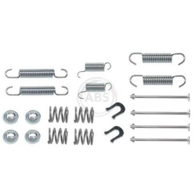 Imagen de A.B.S. 0870Q Juego de accesorios, zapatas freno NISSAN: Patrol GR 4 SUV, Hardtop, 3/2 TOYOTA: Land Cruiser 80
