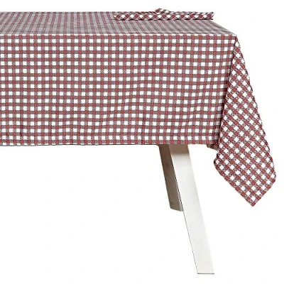 Imagen de Hogarys Juego Mantel mas Servilletas, Poliéster, Esha Red, 150_x_250cm