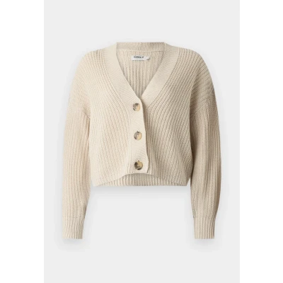 Imagen de ONLY Onlcarolspring LS Chaqueta de punto, Mujer, Talla: Large, Pumice stone