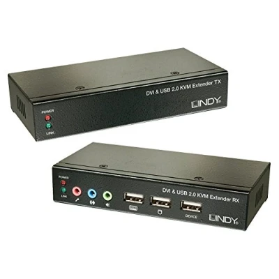 Imagen de Lindy 39377 Cat.6 KVM Extender Classic DVI D/HDMI, USB, Audio