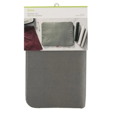 Imagen de Cricut 16&quot; x 20&quot; Mat Tapete EasyPress, 50.8 cm 40.6 (20&quot; 16&quot;), Vinilo, Gris