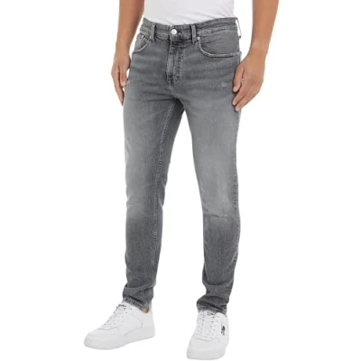 Imagen de Tommy Jeans Austin Slim TPRD BH6177 DM0DM18739 Pantalones de Mezclilla, Denim (Denim Black), 29W / 30L para Hombre