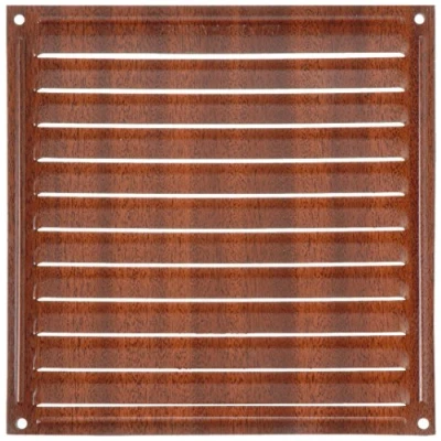 Imagen de Brinox B70500Z Rejilla de ventilación (17 x 17 cm) color madera oscura