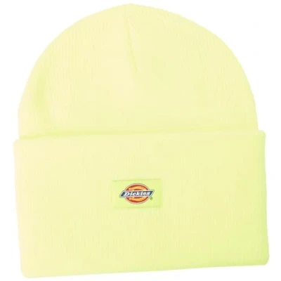 Imagen de Dickies Unisex Adulto, Gorro en acrílico con Vuelta, Amarillo NEÓN, Talla única