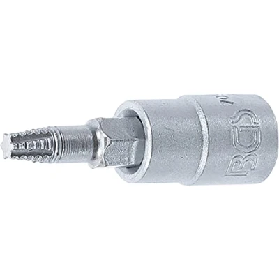 Imagen de BGS 7098 T20 Extractor de tornillos punta vaso entrada 6,3 mm (1/4&quot;) para perfil en T (para Torx) defectuoso