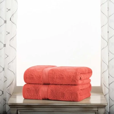 Imagen de Superior Juego de Toallas baño algodón Egipcio 800 g/m², Incluye 2 baño, Esenciales Felpa Lujo, absorbentes Secado rápido, Invitados, apartamento, Nuevo