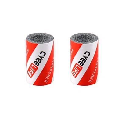 Imagen de CyeeLife Afilador de dardos Juego 2 tijeras para acero con punta metal [2 piezas.]
