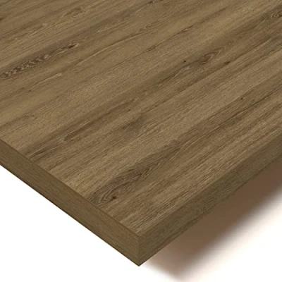 Imagen de POKAR Tablero para Escritorio, Mesa Comedor, de Salón, Cocina con Certificación FSC, Roble Davos, 160 x 80 2,5 cm