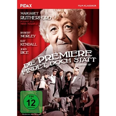 Imagen de Die Premiere findet doch statt (Curtain Up) / Turbulente Komödie mit Margaret Rutherford (bekannt als MISS MARPLE) (Pidax Film Klassiker) [Alemania] [DVD]