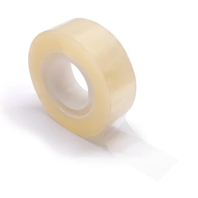 Imagen de Waytex 930903 Cinta adhesiva de escritorio transparente brillante alto poder adhesivo, ancho 19 mm rollo 33 m calidad Pro espesor 50 micrones