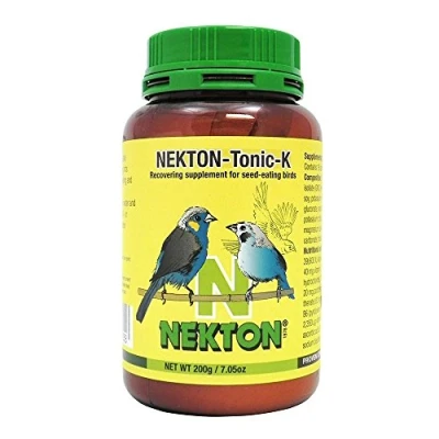 Imagen de Nekton 257200 Erholungsergänzung für Vögel, Die Sich Von Samen ernähren, Farblos, 200 g (Paquete de 1)