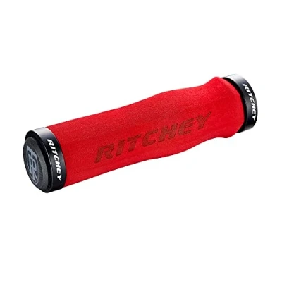 Imagen de RITCHEY PUÑOS Grips WCS Locking Red 130MM Accesorios y recambios bicis, Unisex Adult