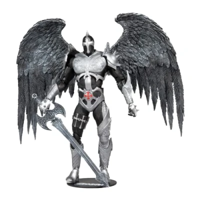 Imagen de McFarlane Toys, Spawn Comic figura de acción The Dark Redeemer 7 pulgadas con 22 partes móviles, coleccionable DC accesorios y base soporte para coleccionistas, a partir