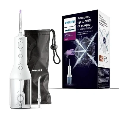 Imagen de Irrigador PHILIPS HX3826/31, Tecnología Quad Stream, PulseWave, 2 modos 3 intensidades, Blanco