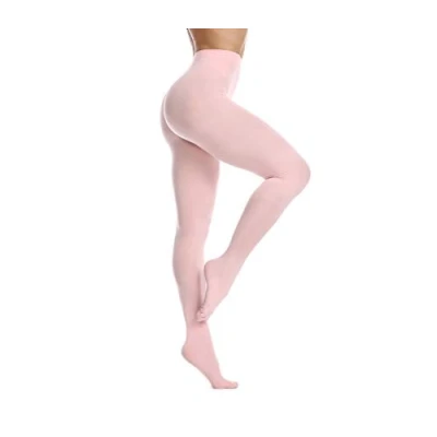 Imagen de Frola Nur die Damen Strumpfhose 80 Den Blickdicht Mikrofaser weiche Damenstrumpfhose, Rosa., S M