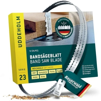 Imagen de Bayerwald Uddeholm Hoja de sierra cinta (2560 x 6 0,5 4, para todo tipo madera/cinta sierra, apta sierras cinta)