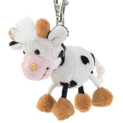 Imagen de Schaffer 241 Colgante de Vaca, Unisex, 11 Cm, Color Blanco/Negro