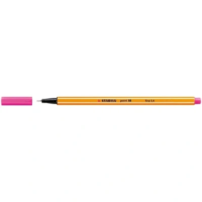 Imagen de Rotulador punta fina STABILO point 88 color rosa