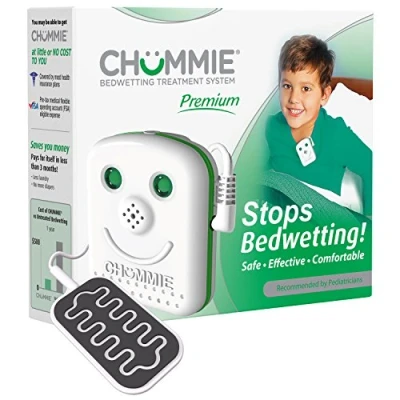 Imagen de Chummie Alarma de enuresis premium (alarma enuresis) 8 tonos, control volumen y vibración Verde
