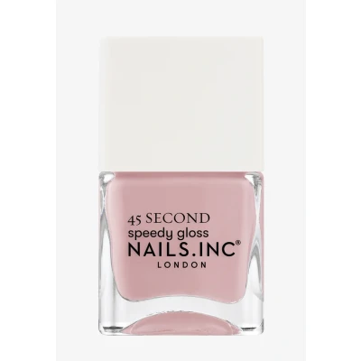 Imagen de Nails Inc KINGS CROSS KEEPS COOL Quick Drying Nagellack Zartes Rosa Schnelltrocknend in 45 Sekunden Nagelstärkend mit Hexanal, Kalzium, Magnesium Cruelty Free Perfekte Maniküre