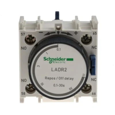 Imagen de Schneider Electric LADR2 TeSys D, Bloque de contactos temporizados, 1 NO + NC conexión por tornillo