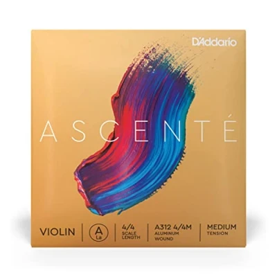 Imagen de D&#039;Addario A312 4/4M Medium Tension Ascenté Violin A String, 4/4 Scale
