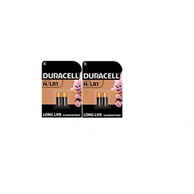 Imagen de 4 pilas Duracell N/LR1 E90 (2 blísters de 2 baterías)