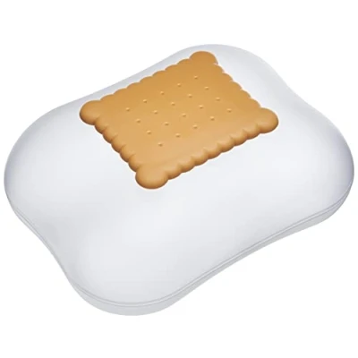 Imagen de Alessi Mary Biscuit ASG07 I Galletero de Diseño con Tapa, Resina Termoplástica, Blanco (Hielo)