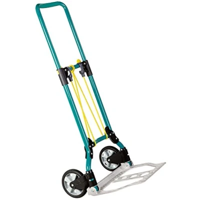 Imagen de wolfcraft Carro de Transporte TS 550 I 5505301 Carretilla para Sacos portátil: Plegable y Estable