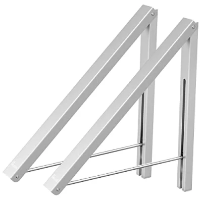 Imagen de Anjuer Perchero de Pared Percha Plegable para Ahorrar Espacio (2 Paquetes)