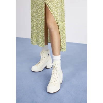 Imagen de Converse Chuck 70 DE LUXE HEEL Zapatillas altas, Mujer, Talla: 36, Off white Tela