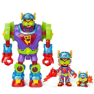 Imagen de SUPERTHINGS Superbot Fury Storm, Robot articulado con Accesorios de Combate, 1 Kazoom Kid y SuperThing