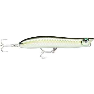 Imagen de Rapala Esca da Pesca Artificiale Spinning MaxRap Walk&#039;N Roll ABS in Mare &amp; Acqua Dolcealleggiante Profondità di Nuoto Superficie 10cm / 13g Prodotta Estonia Bleak