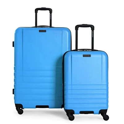 Imagen de Ben Sherman Derby Hereford Sunderland Maleta de Viaje Vertical giratoria, Azul Brillante, 4 Wheel 24&quot;, giratoria