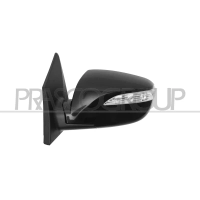 Imagen de Espejo retrovisor Prasco HN8057334 izquierda negro eléctrico calefactable, abatible eléctricamente, convexo, no tintado HYUNDAI: ix35