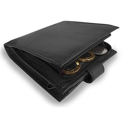 Imagen de Roamlite Cartera negro NOT RFID Blocking Standard Wallet Size