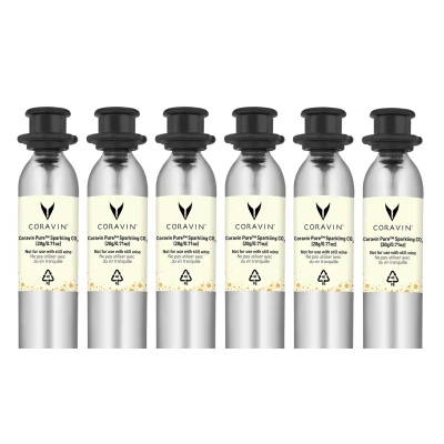 Imagen de Coravin Sparkling CO2 Capsules 6 Pack