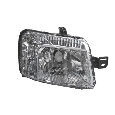 Imagen de VAN WEZEL 1709962 Faros derecha H4 amarillo para circulación por la con servomotor reg. alcance luces P43t FIAT: Panda II Hatchback