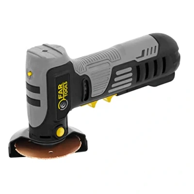 Imagen de CS 76 Mini amoladora angular, mm, 260 W, incluye disco multimaterial, orificio de 10 mm (compatible con todos los discos mm)