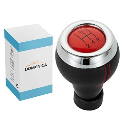 Imagen de DOMENICA Pomo Palanca de Cambios Compatible MINI COOPER R55 R56 R57 R58 R59 R60 R61 F54 F55 F56 F57 (5 Velocidades)