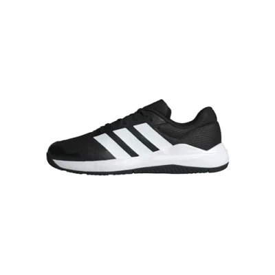 Imagen de adidas Dropset Base Training Shoes, Zapatos de Gimnasio y Entrenamiento Hombre, Core Black/Cloud White/Lucid Red, 50 2/3 EU