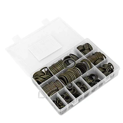 Imagen de VOBOR 240pcs 68 8 mm Juego de Juntas Tapón Drenaje Anillo Aceite Sellado Goma Metal