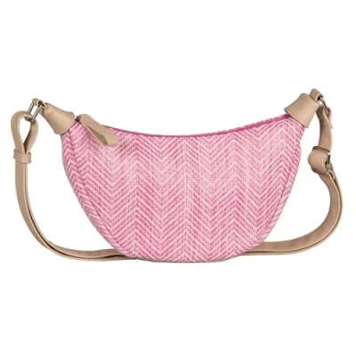 Imagen de TOM Tailor Denim Liriel UMHÄNGE IN Weboptik Bandolera, Mujer, Talla: One Size, Mixed pink
