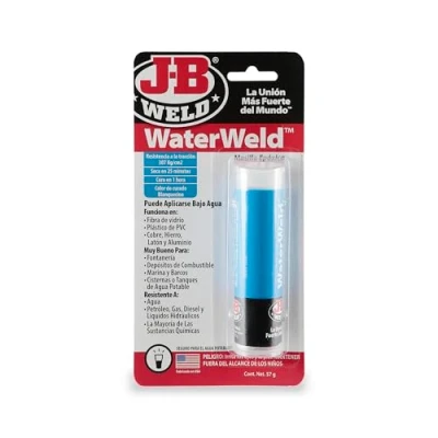 Imagen de J B Weld 8277SPA Barrita Fuga de Líquidos Bicomponente Masilla Resina Epoxi Hogar Fontanería Cisternas Depósitos Reparaciones Múltiples superficies 57gr
