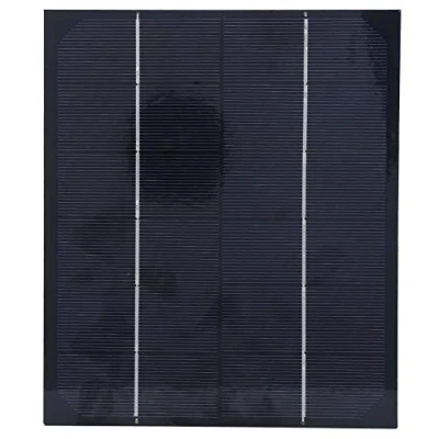 Imagen de Keenso 6W 6V Panel Solar de Silicio Monocristalino, Cargador Batería DIY al Aire Libre Otros Equipos Senderismo y Acampada